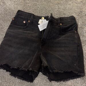 American Eagle Black Denim Women's Shorts